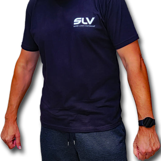 SLV Savor Life's Victories™ Black 'n White Tee Shirt
