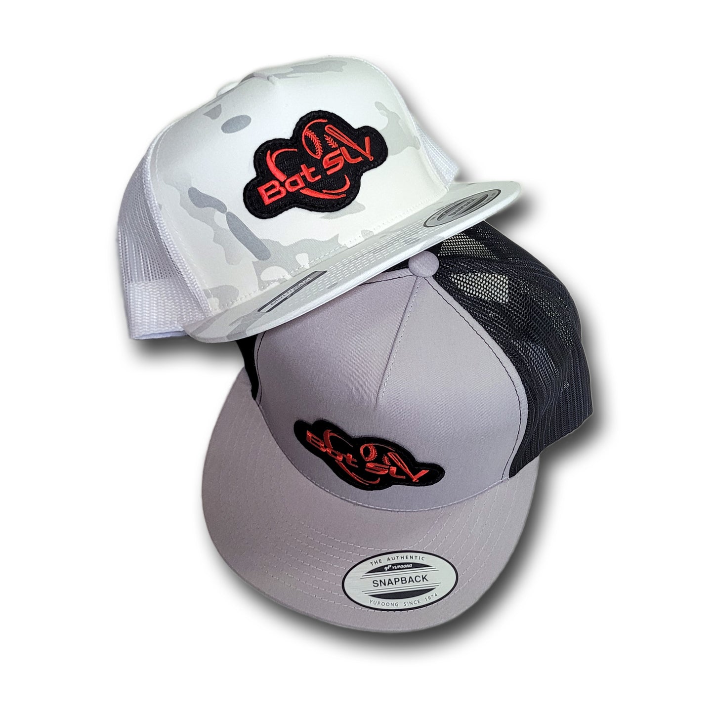 Bat SLV Elevated Baseball Trucker Hats Mesh Back Summer Swag 2025