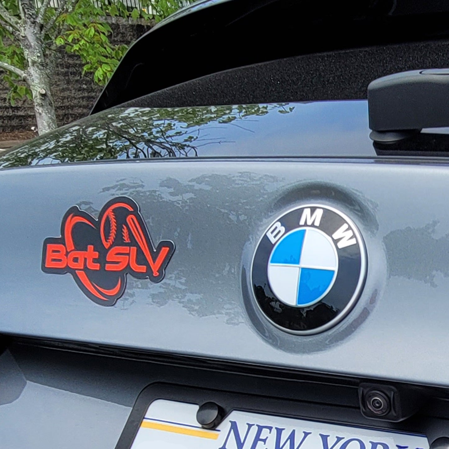 Bat SLV Baseball Magnet