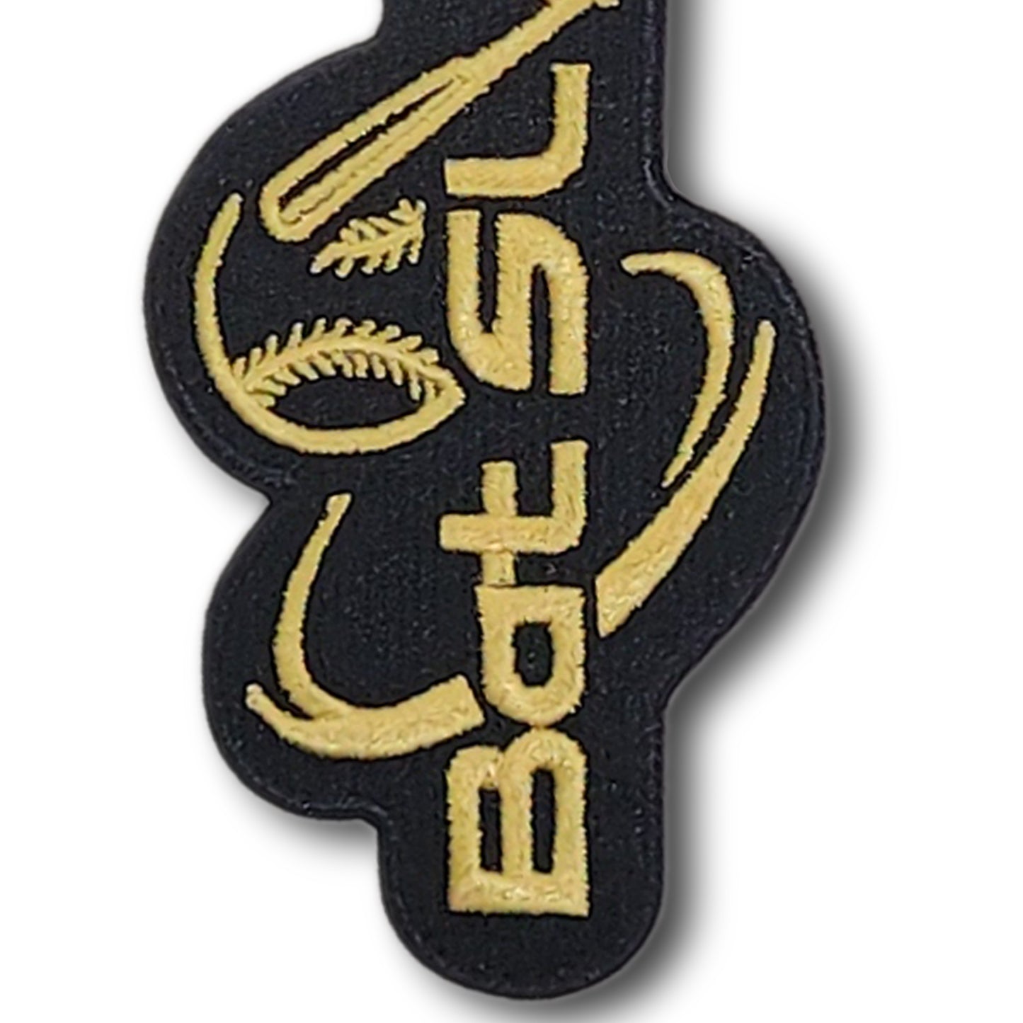 Bat SLV Gold Precision Stitched Baseball Patch