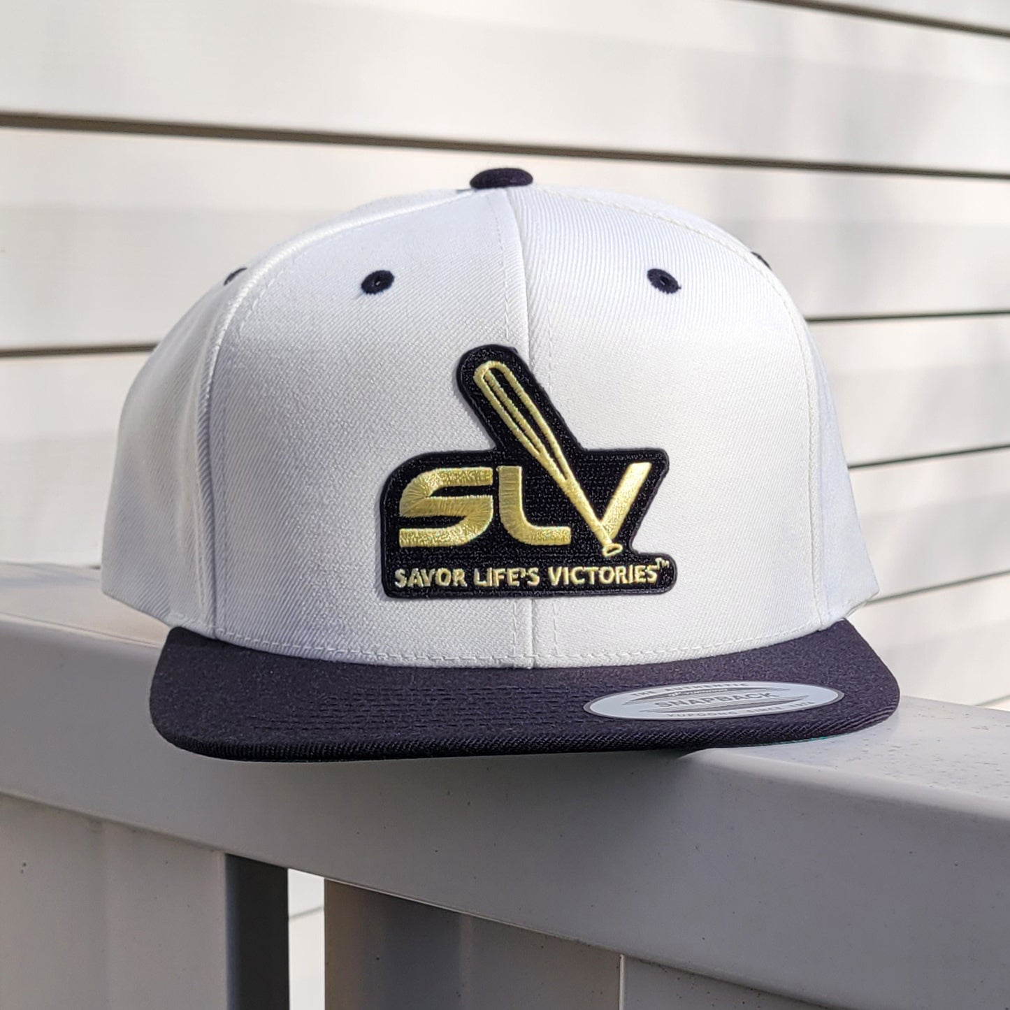 SLV Gold Savor Life's Victories™ Limited Edition Snapback Hat Summer 2025