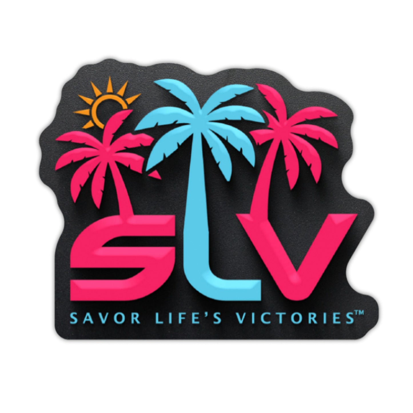 Bat SLV and SLV Limited Edition Indoor-Outdoor Tropix 2026 Die-Cut Magnets 5"x3"