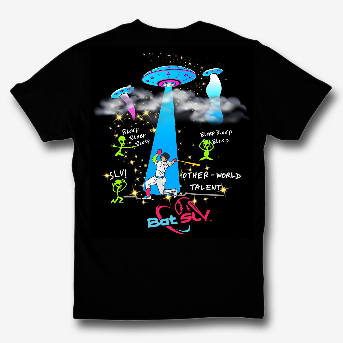 Bat SLV Other-World Talent UFO Aliens Tee Shirt 2026