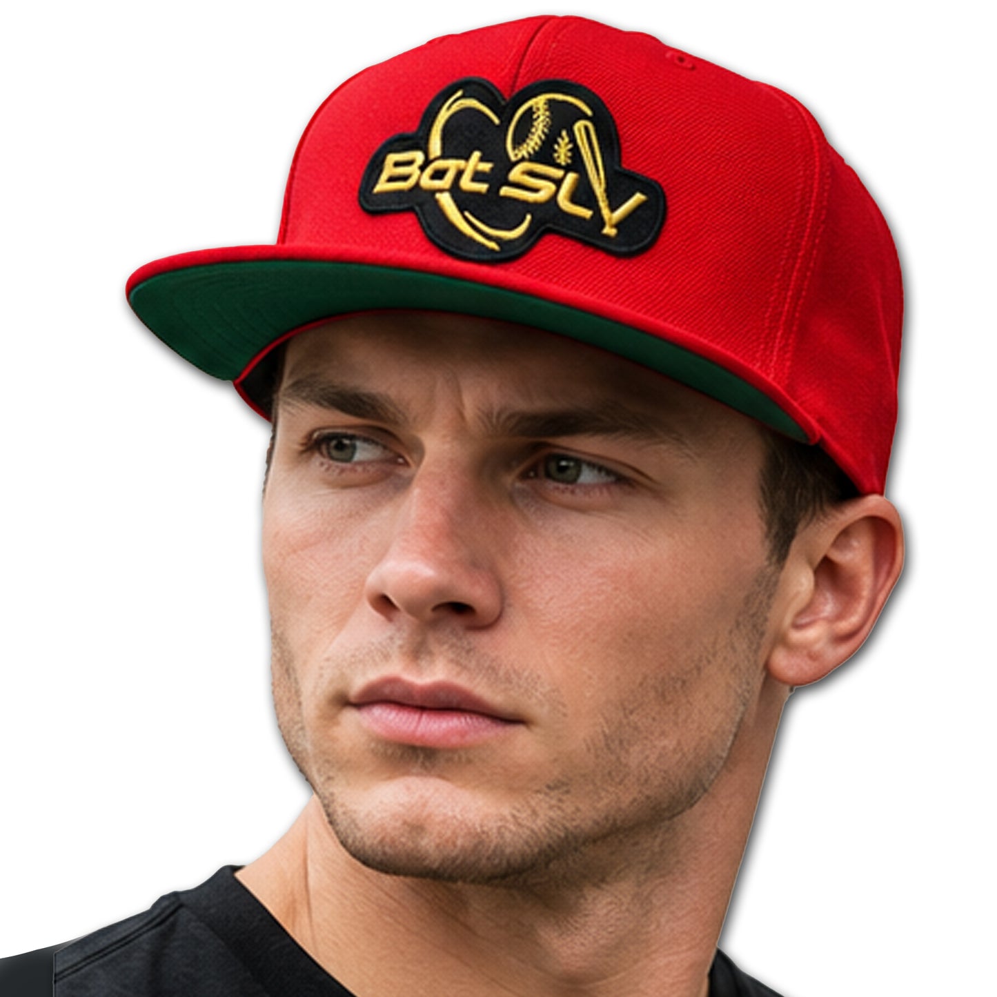 Bat SLV Gold Baseball Snapback Hats Limited Edition Pure Swag Spring 2026