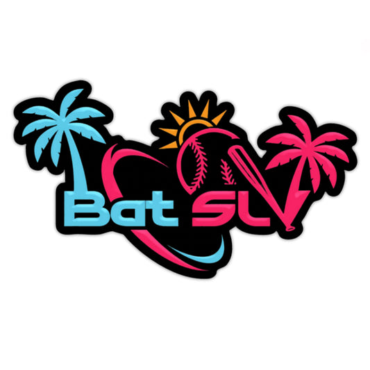 Bat SLV Baseball and SLV Tropix Collection 2026 Die-Cut Magnets 5"x3"