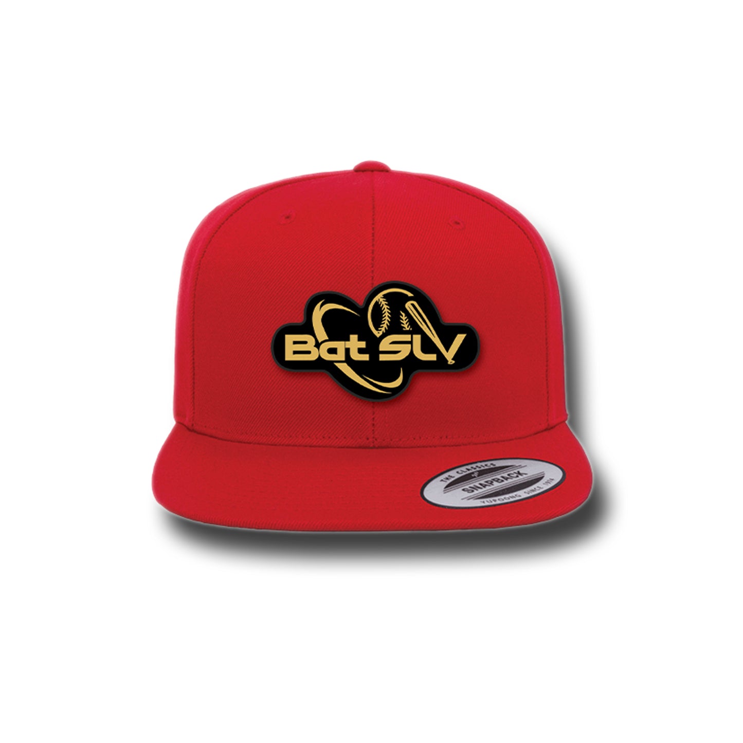 Bat SLV Gold Baseball Snapback Hats Summer 2025 Edition