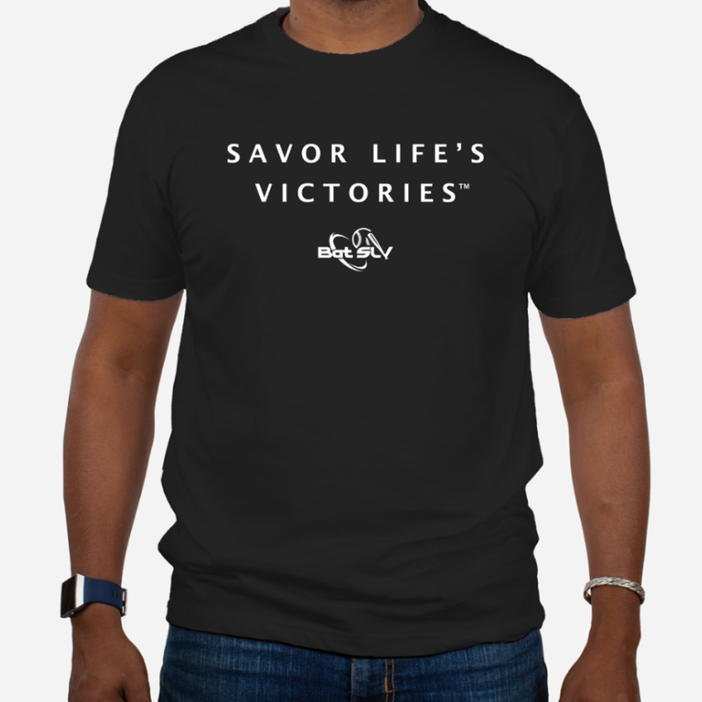 SLV Black 'n White Savor Life's Victories™ Limited Edition Premium Tee Shirt 2025