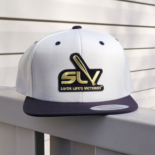 SLV Gold Savor Life's Victories™ Limited Edition Snapback Hat Summer 2025
