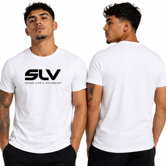SLV Savor Life's Victories® Black 'n White Tee Shirt