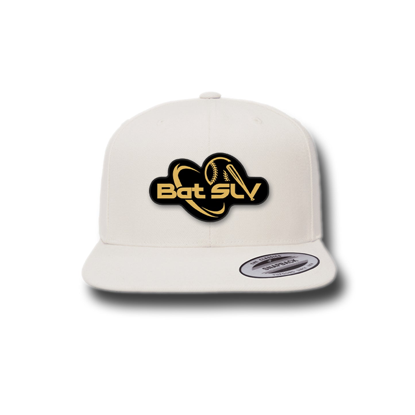 Bat SLV Gold Baseball Snapback Hats Summer 2025 Edition